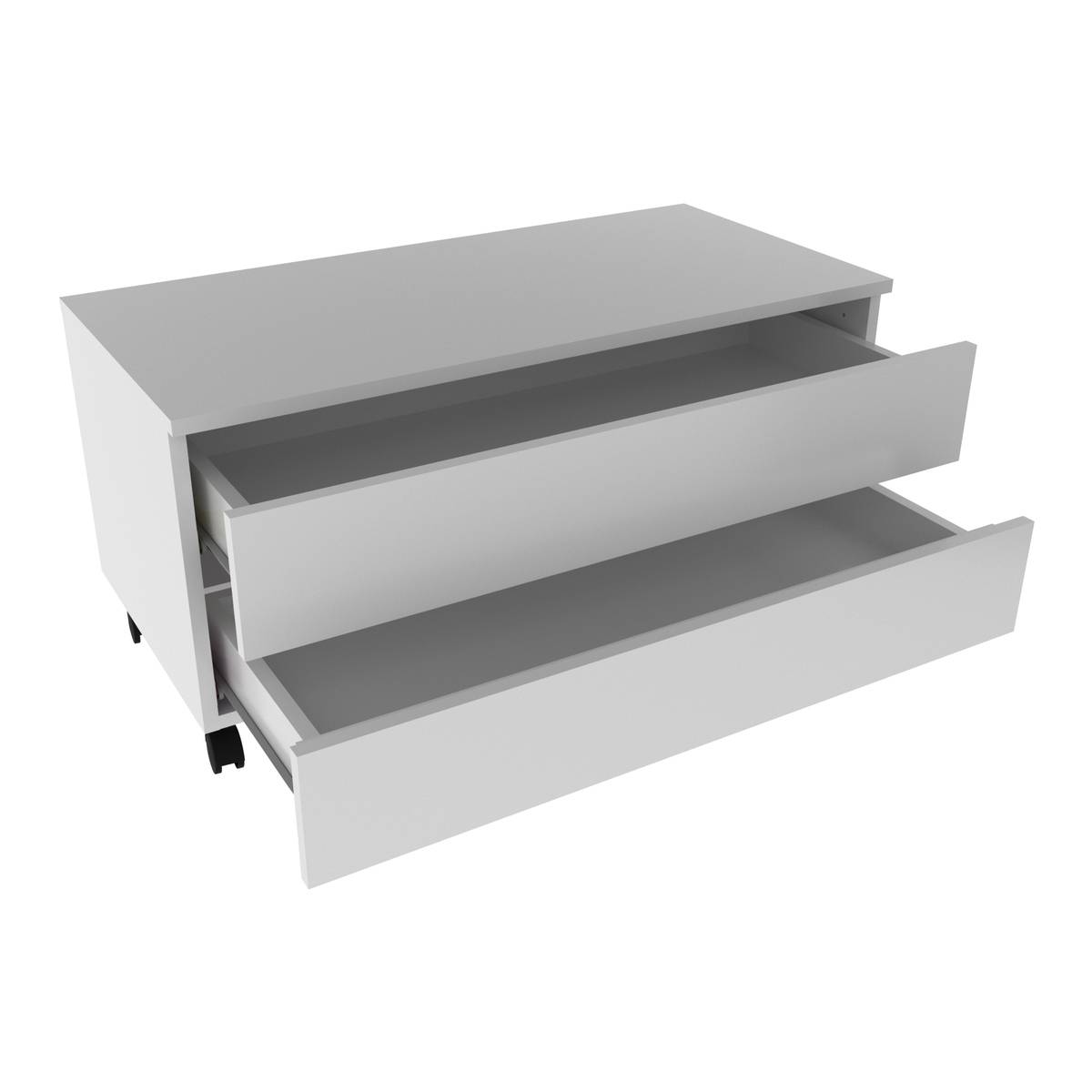 Ver imagem 2 de Gabinete Banheiro 2 Gavetas com Rodízios 80cm Multimóveis CR10083