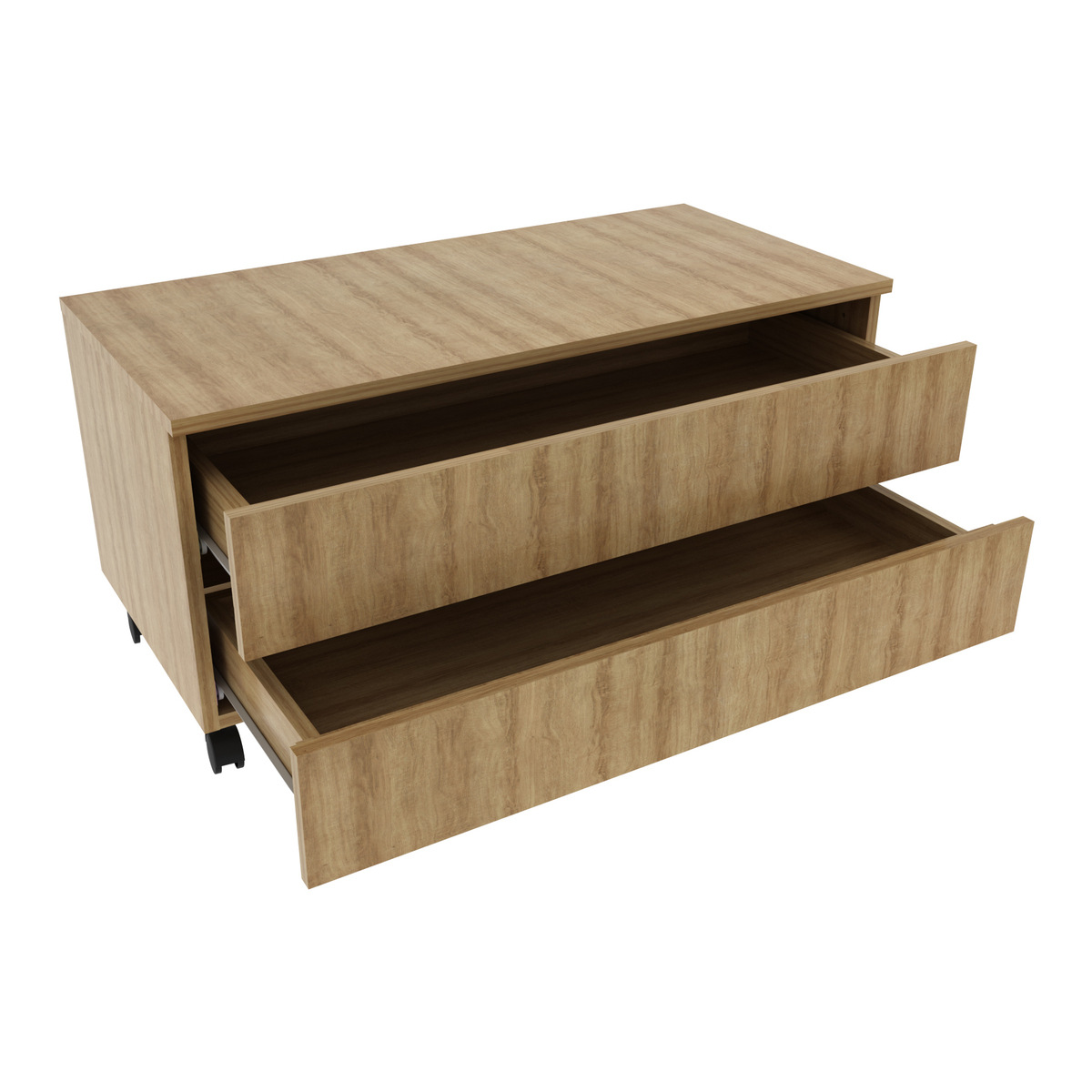 Ver imagem 4 de Gabinete Banheiro 2 Gavetas com Rodízios 80cm Multimóveis CR10083