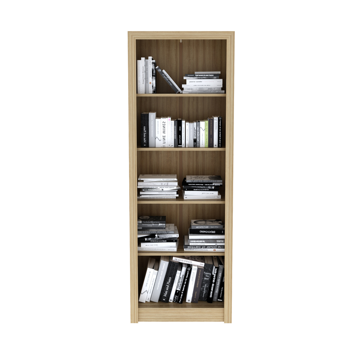 Ver imagem 4 de Armário Escritório com 2 Portas Multimóveis CR25015 Amendoa