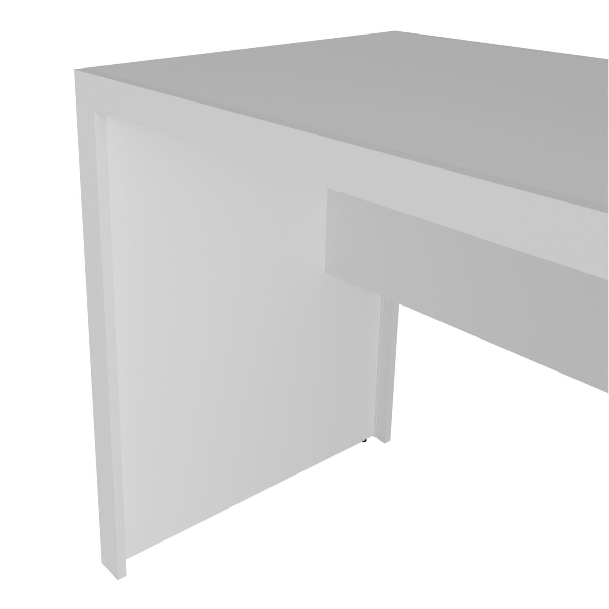 Ver imagem 6 de Escrivaninha/Mesa Escritório Multimóveis CR25019 Branca