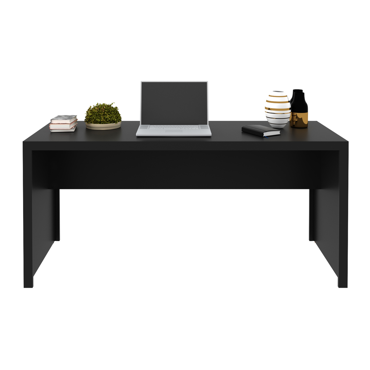 Ver imagem 2 de Escrivaninha/Mesa Escritório Multimóveis CR25019 Preto