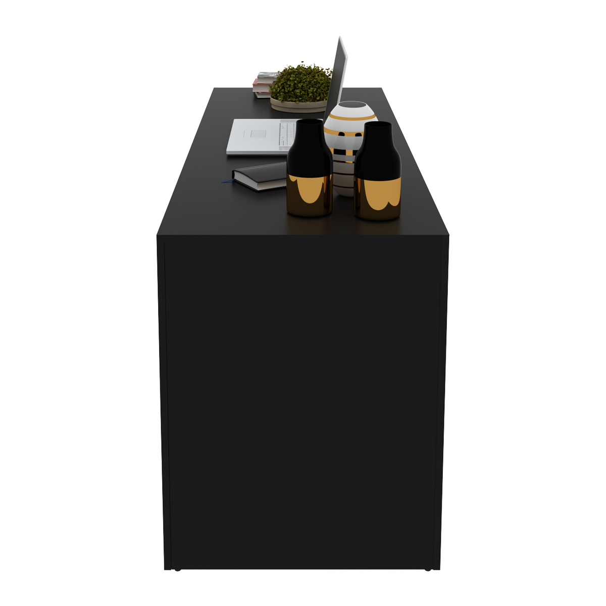 Ver imagem 5 de Escrivaninha/Mesa Escritório Multimóveis CR25019 Preto