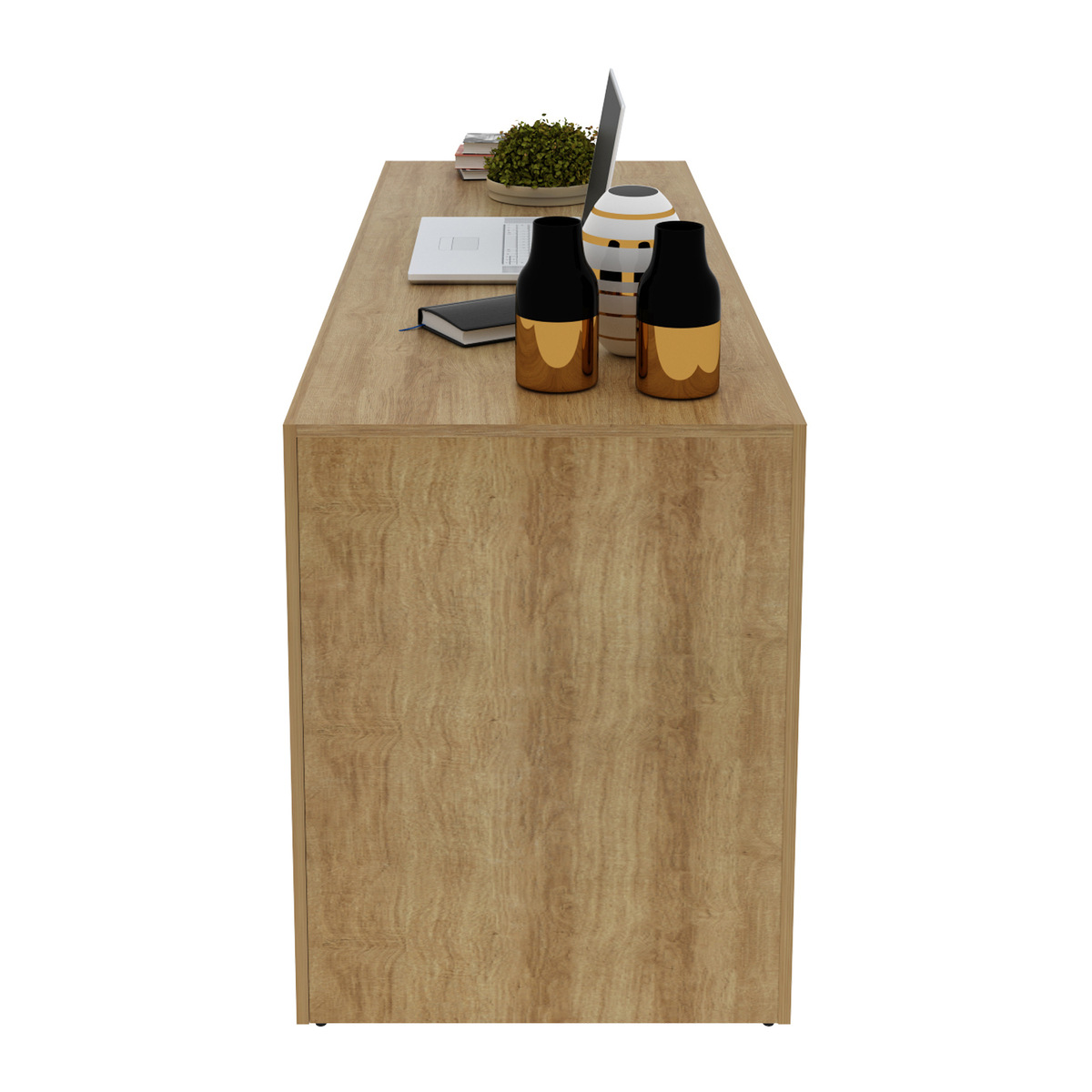 Ver imagem 5 de Escrivaninha/Mesa Escritório Multimóveis CR25019 Amendoa