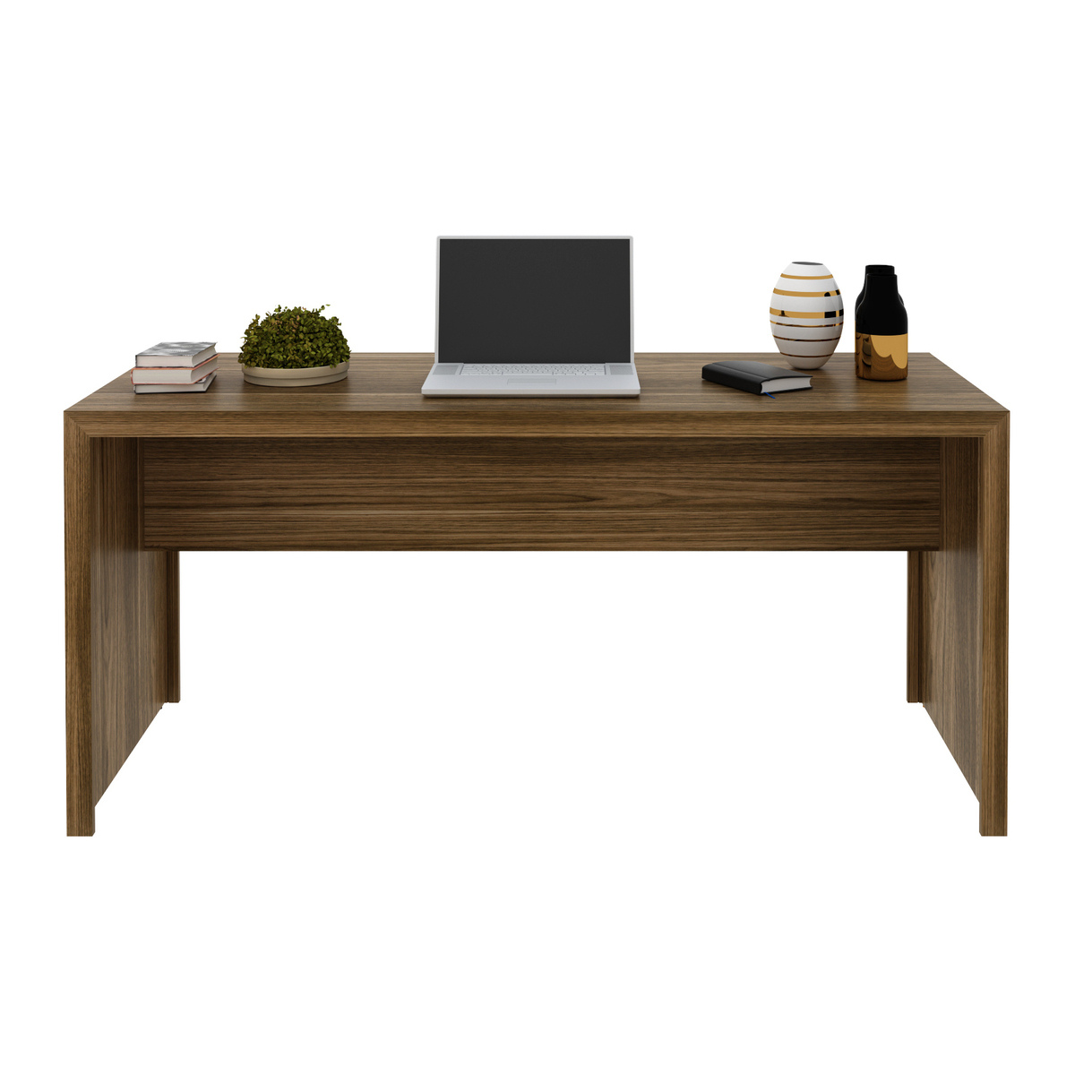 Ver imagem 2 de Escrivaninha/Mesa Escritório Multimóveis CR25019 Nogal