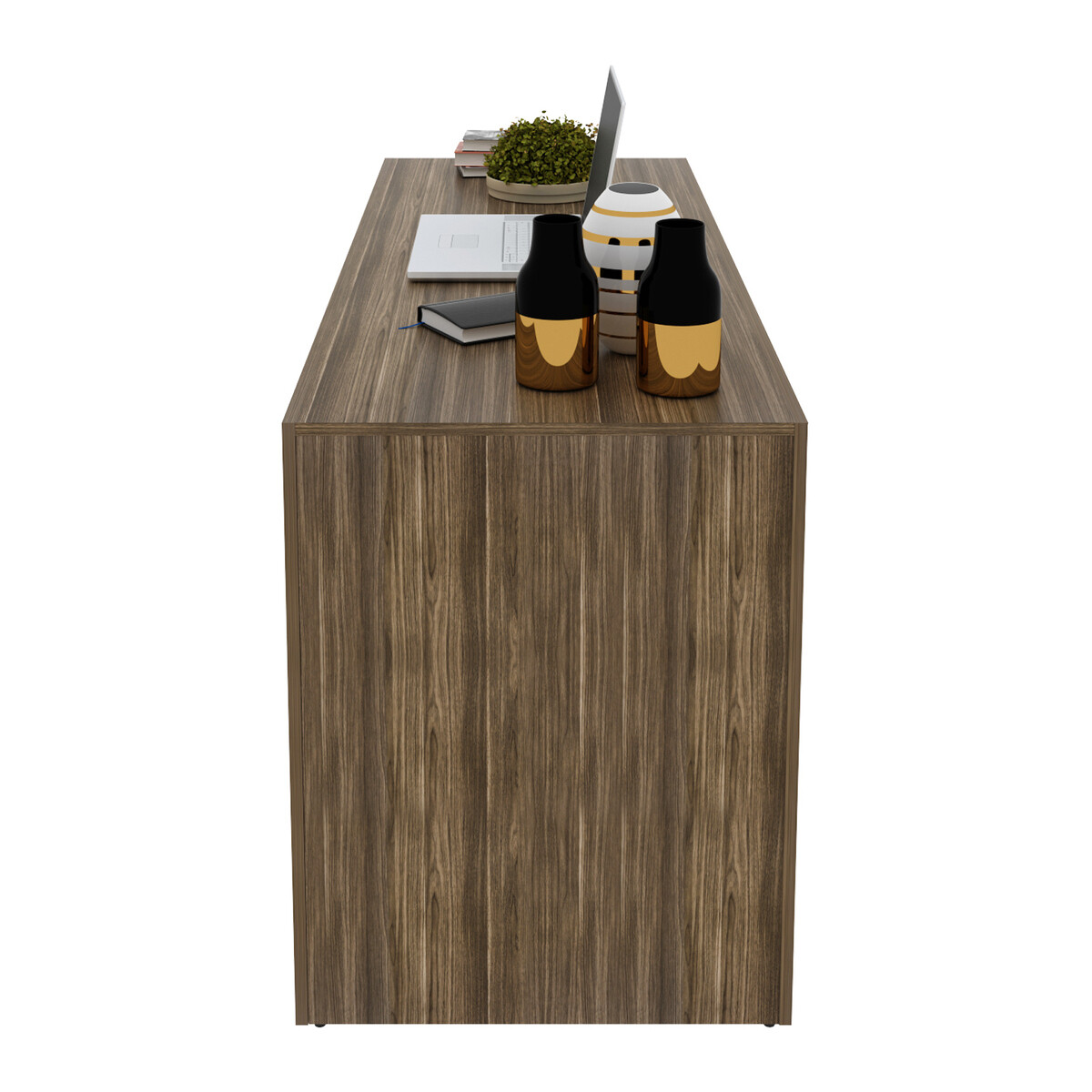 Ver imagem 5 de Escrivaninha/Mesa Escritório Multimóveis CR25019 Nogal