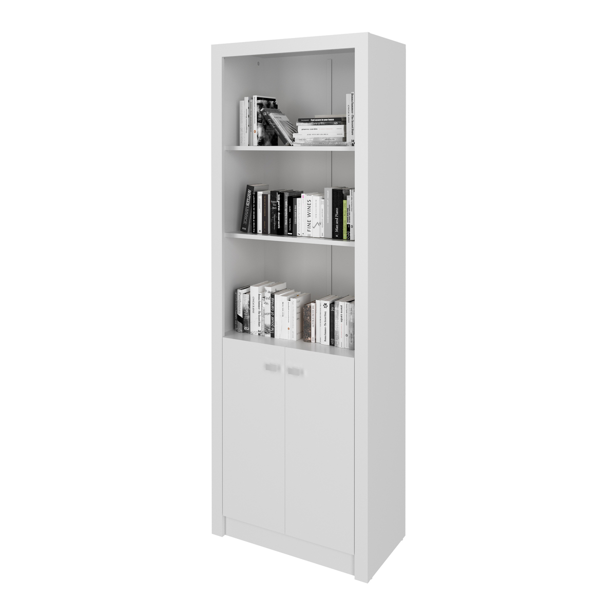Ver imagem 2 de Armário Escritório com 2 Portas Multimóveis CR25020 Branco