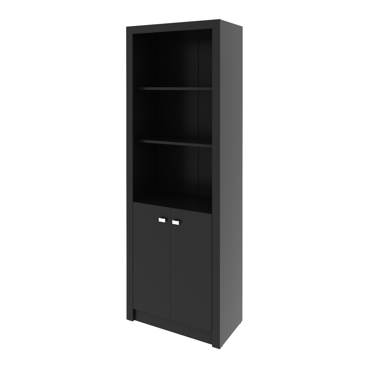 Ver imagem 3 de Armário Escritório com 2 Portas Multimóveis CR25020 Preto