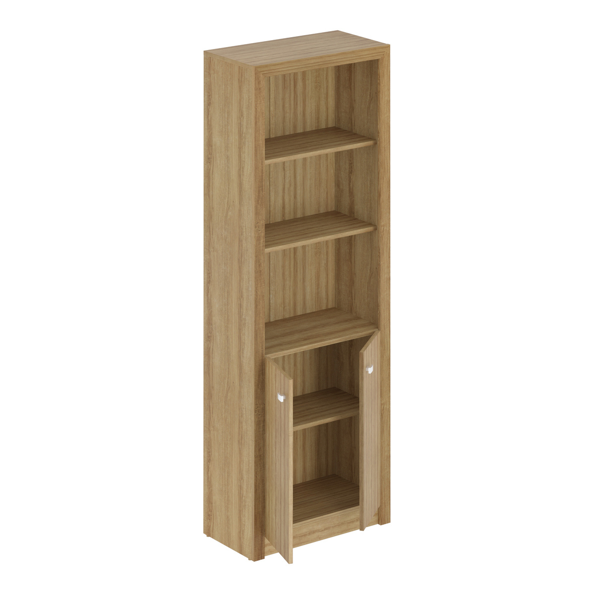 Ver imagem 4 de Armário Escritório com 2 Portas Multimóveis CR25020 Amendoa