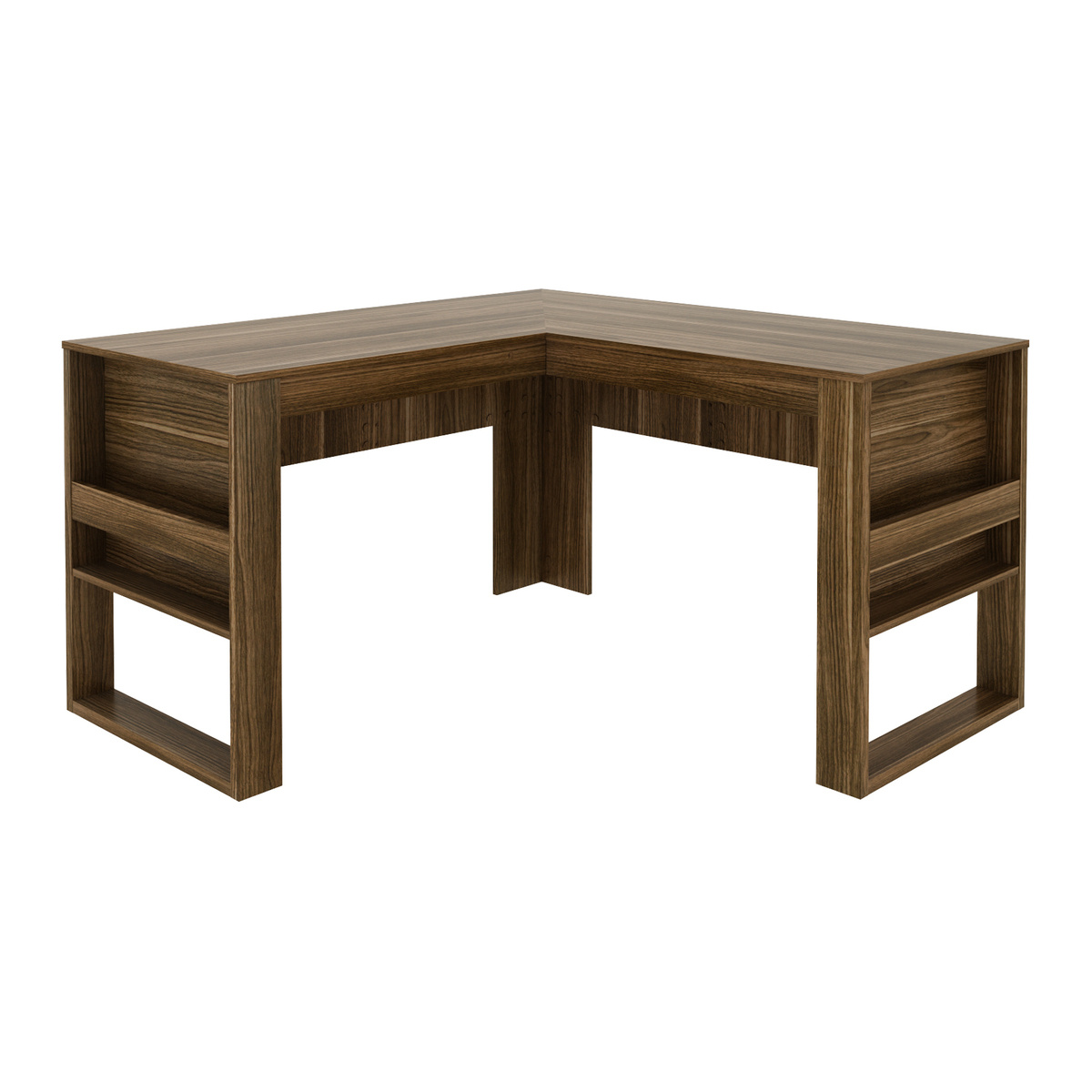 Ver imagem 4 de Mesa Escritório de Canto Multimóveis CR25042 Nogal
