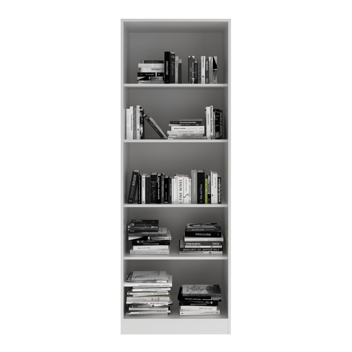Ver imagem 5 de Armário Estante com 2 Portas de Vidro Multimóveis CR25069 Branco