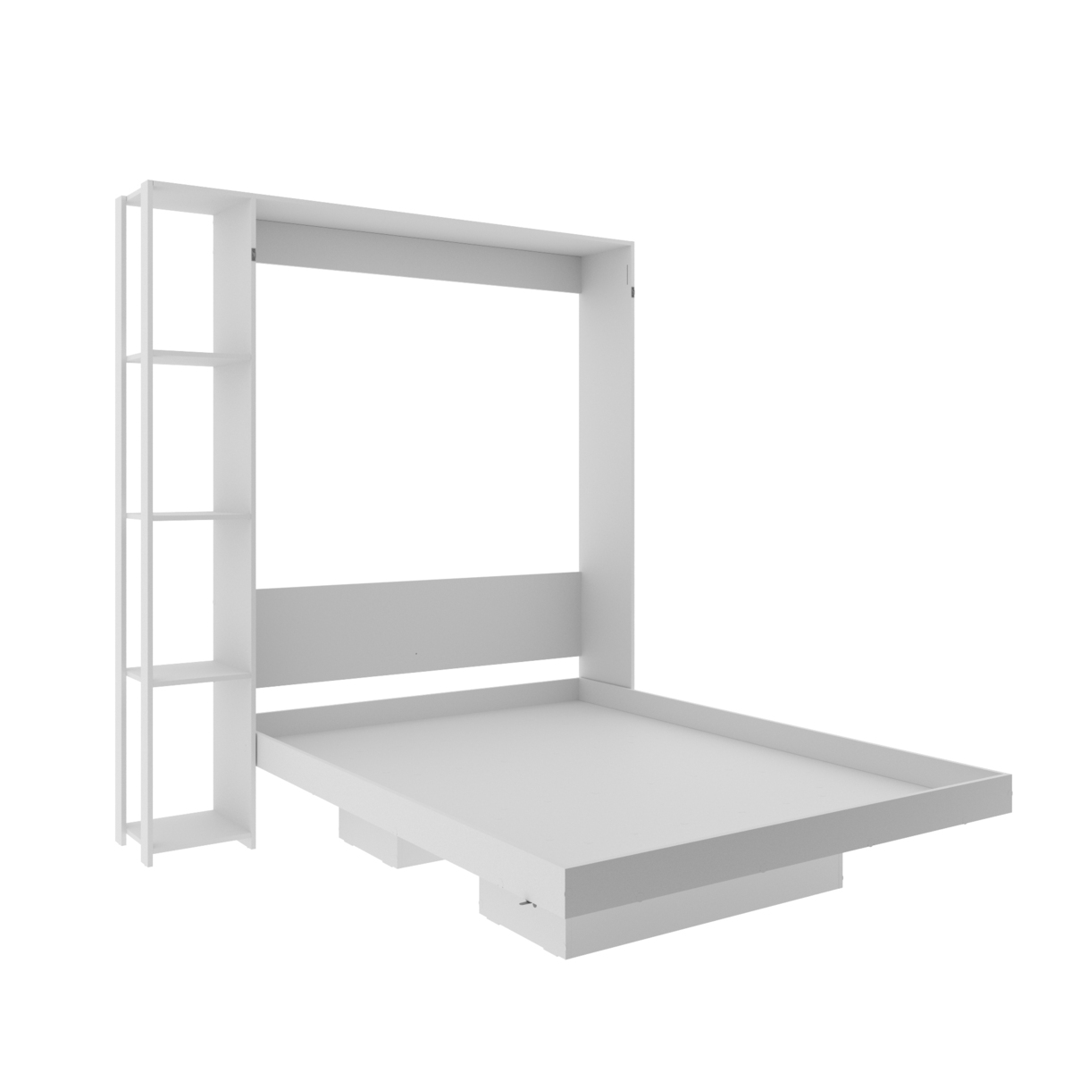 Ver imagem 5 de Cama Articulada Casal para Colchão 138 x 188 cm Multimóveis CR35034 Branca