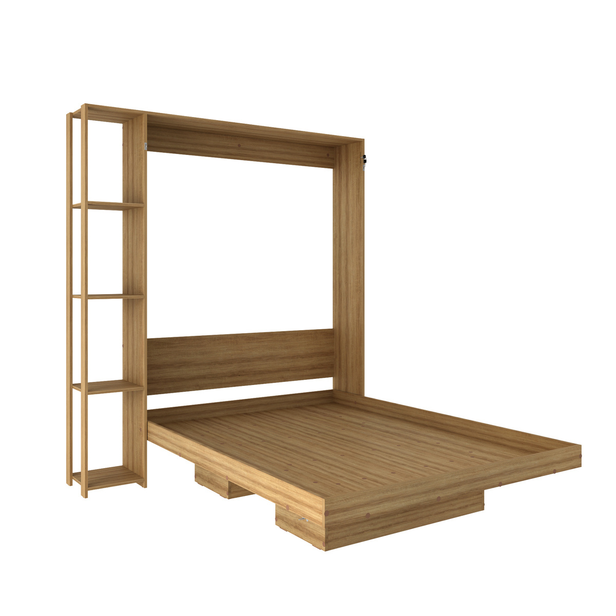 Ver imagem 5 de Cama Articulada Casal para Colchão 138 x 188 cm Multimóveis CR35034 Amendoa