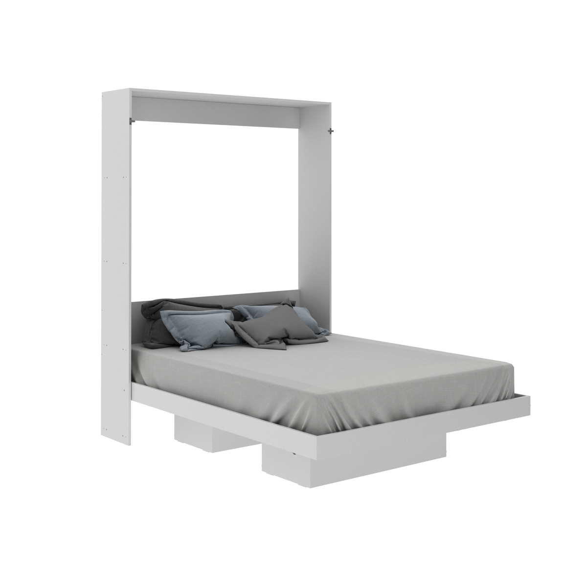 Ver imagem 3 de Cama Articulada Casal para Colchão 138 x 188 cm Multimóveis CR35036 Branca