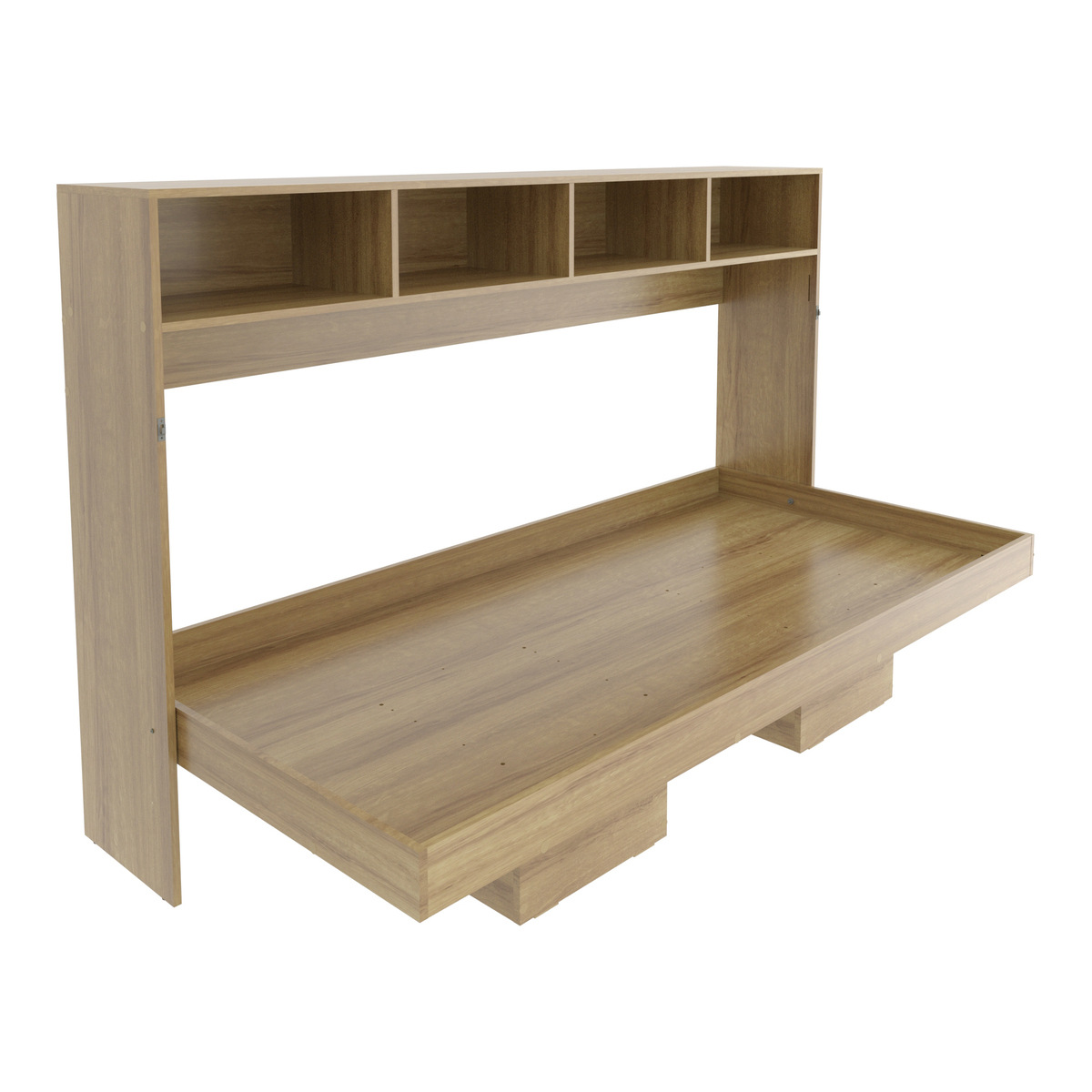 Ver imagem 6 de Cama Articulada Casal para Colchão 138 x 188 cm Multimóveis CR35036 Amendoa